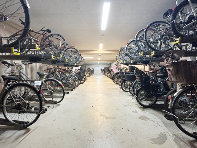 【駐輪場】 | 桜上水ガーデンズE棟