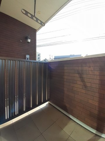 フォーチュンガーデン上道のバルコニー