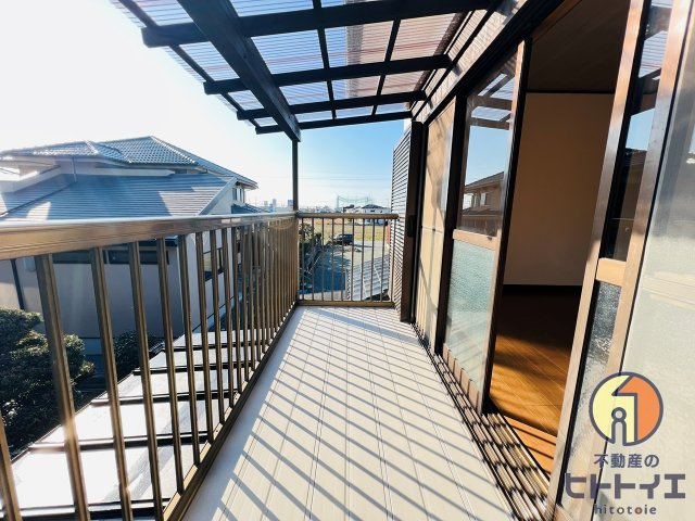 中古戸建)八女市本村のバルコニー