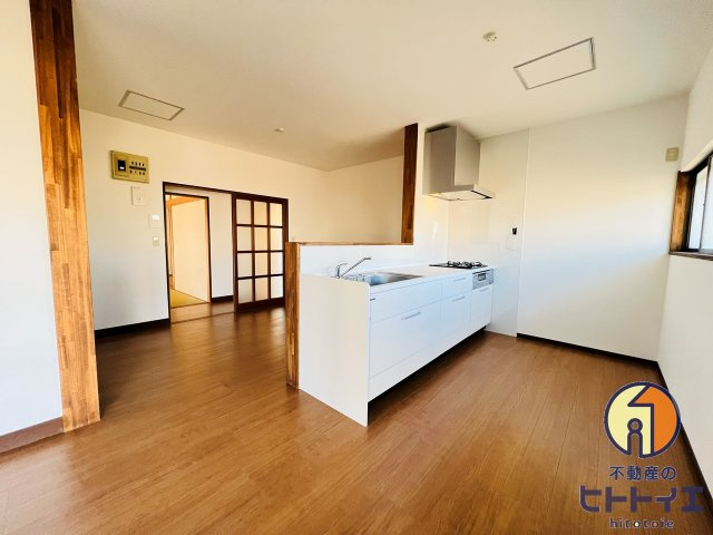 中古戸建)八女市本村の居間・リビング