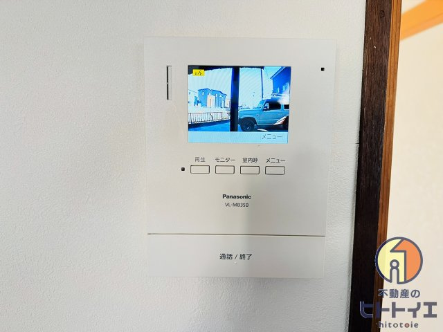 中古戸建)八女市本村の防犯設備