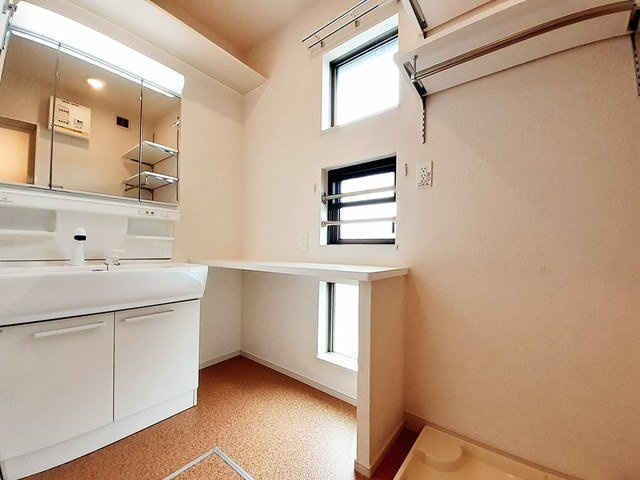 ボヌールＣの洗面所