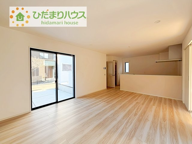 【居間・リビング】 | 守谷市松ケ丘5期　新築戸建　2号棟 | 大型テレビに大型ソファー(^^)どんなインテリアにしますか？