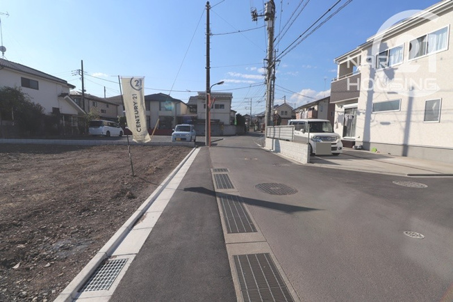【前面道路含む現地写真】 | リーブルガーデン　あきる野市伊奈　新築　全15棟　8号棟 | 前面道路含む現地写真です