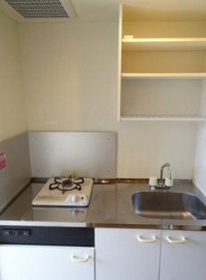 練馬区羽沢２丁目のアパートのキッチン