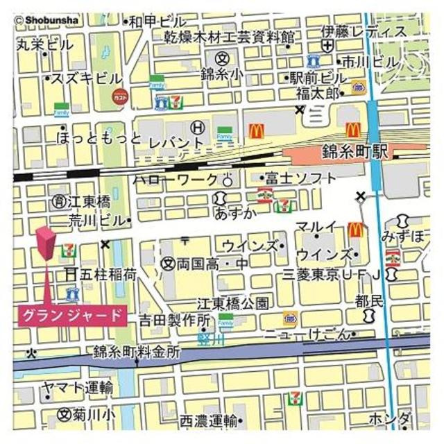 グラン　ジャ－ドの地図