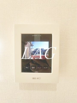 【セキュリティ】 | 中馬込戸建 | モニター付きインターホンです。