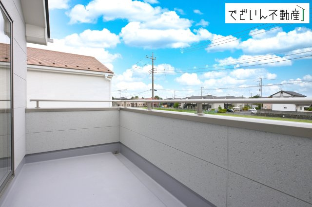【バルコニー】 | Livele Garden.S吉見町東野第2　新築住宅 | ≪5号棟≫ 
現地(2026年5月撮影)