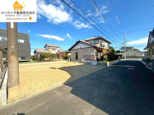 焼津市五ケ堀之内 5期／の前面道路含む現地写真|限定1棟（2026年1月上旬撮影）