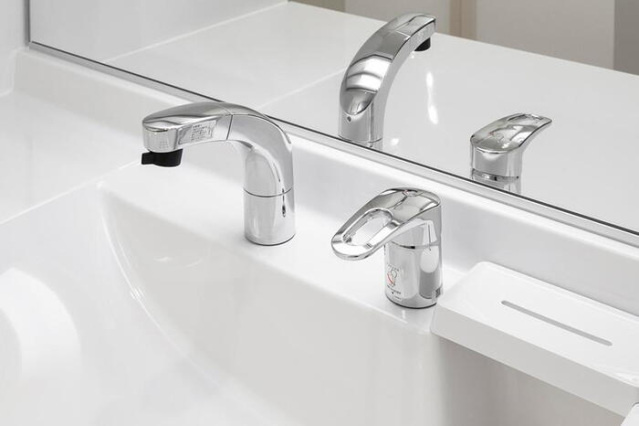 ヴェルディ・タワーヴィレッジ宇品【ウエスト】の独立洗面台