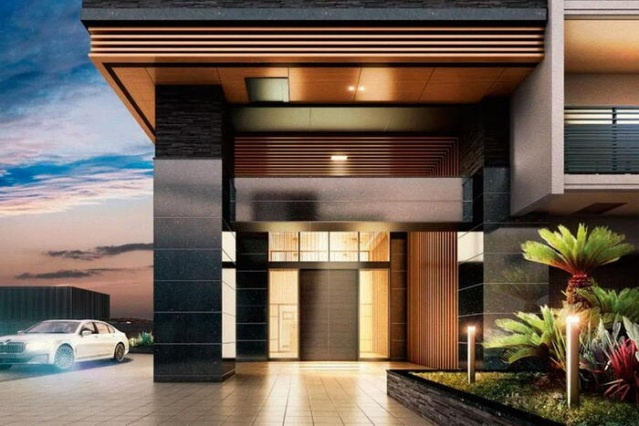 ヴェルディ・タワーヴィレッジ宇品【ウエスト】のエントランス