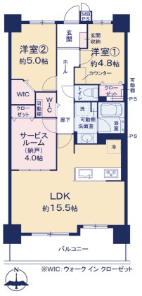 コスモ鶴見の間取り