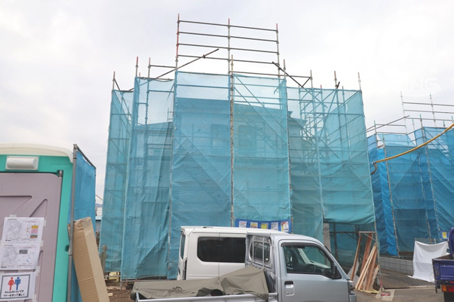 【前面道路含む現地写真】 | リーブルガーデン　あきる野市伊奈　新築　全15棟　9号棟 | 前面道路含む現地写真です