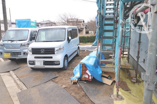【前面道路含む現地写真】 | リーブルガーデン　あきる野市伊奈　新築　全15棟　9号棟 | 前面道路含む現地写真です