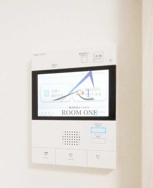 フレシア経堂のセキュリティ|モニター付インターホンです。