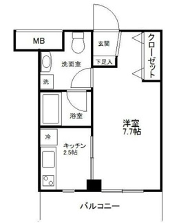 【間取り】 | レグラス大岡山 | 間取りです。