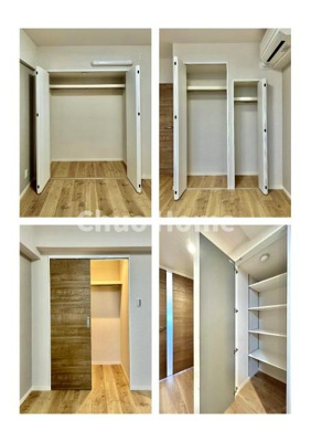 【収納】 | ダイアパレス猿江恩賜公園 | 居室にはクローゼットを完備し、自由度の高い家具の配置が叶うシンプルな空間です。お子様の成長と必要になる子供部屋を与えるにはぴったりの間取りですね。