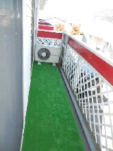 エクセレントひばりが丘Bのバルコニー