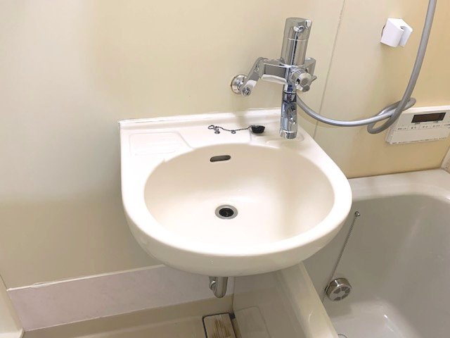 フクロク・ハイマンション1号館の独立洗面台|※イメージ別号室写真