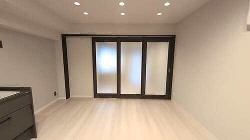 ライオンズシティ西新宿の居間・リビング|リビングダイニング　※2024年1月撮影