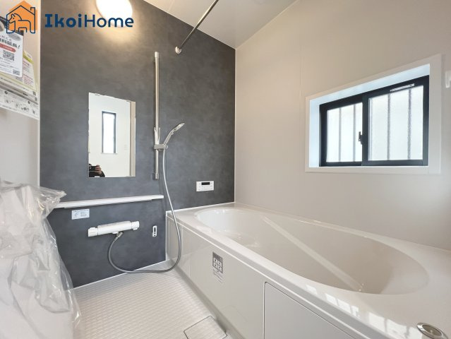 神戸市西区樫野台6丁目　A号棟　新築戸建の浴室|【ホームページに現地動画掲載中】●年中無休：当日予約可●1坪タイプの広々したユニットバスになります。