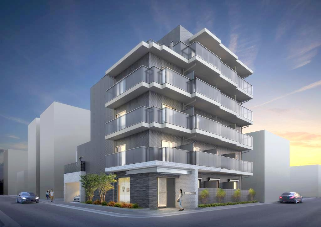 シルベーヌ池上の外観パース