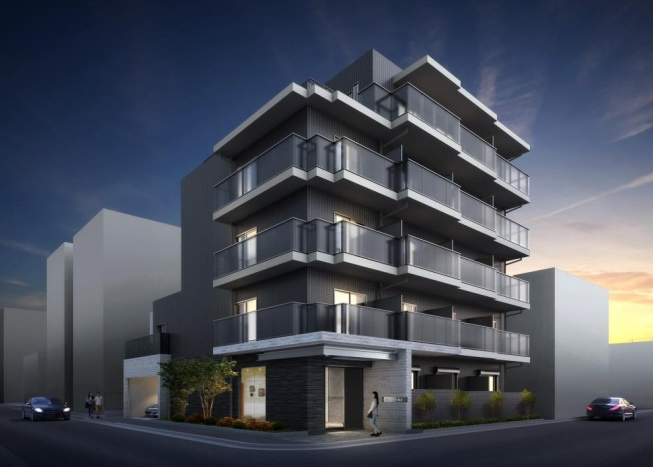 シルベーヌ池上の外観パース