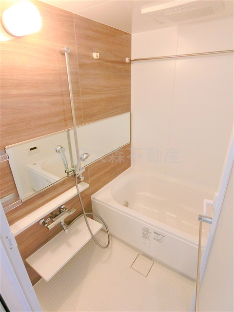 シルベーヌ池上の浴室|追焚+浴室乾燥機付きのバスルーム　お風呂