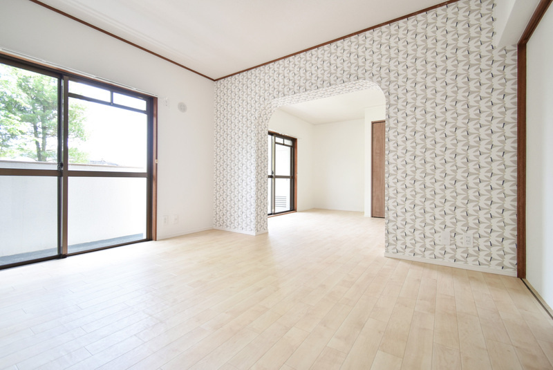 太宰府ハウスの居間・リビング