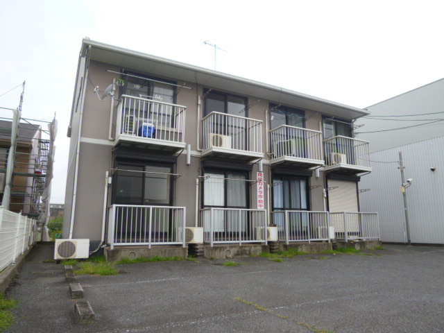 倉敷市神田１丁目のアパートの外観