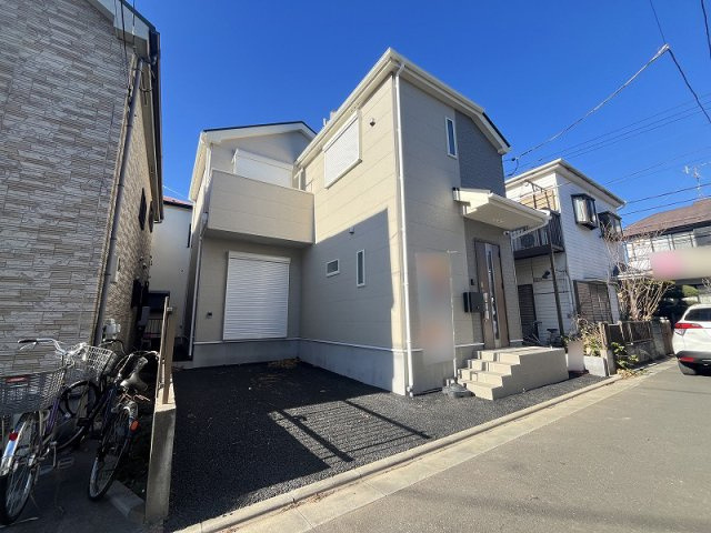【外観】 | 練馬区南大泉2丁目　新築一戸建住宅　全1棟　(保谷店) | 耐震等級3取得、制震装置「SAFE365」搭載で長く安心して暮らすことができます。