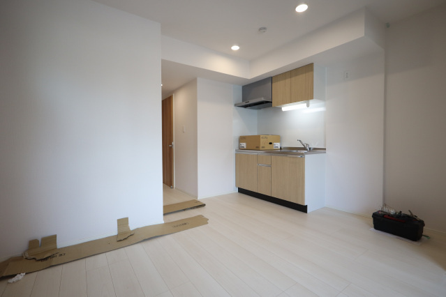 MOVE宇品御幸NEOの居間・リビング|使いやすいリビングです