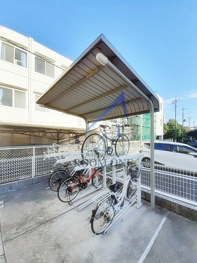 ベル　フルリールのその他共用部分|駐輪場です。