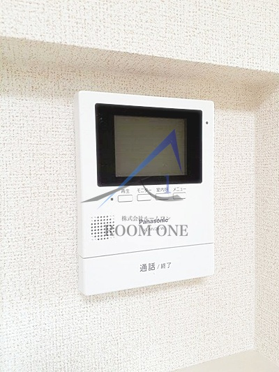 ベル　フルリールのセキュリティ|モニター付きインターホンです。