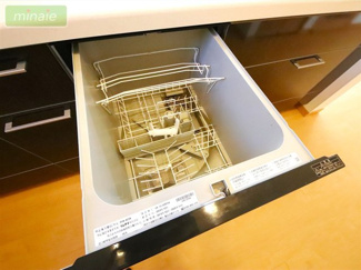【キッチン】 | 平日・土日も見学できます　再生住宅　4SLDK　実籾 | 現地
食器洗乾機