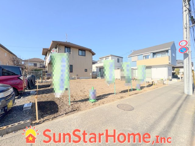 【サンスターホーム】青梅市新町5丁目　建築条件無し売地の外観