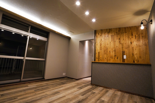 デザイナーズ戸建て上尾の居間・リビング