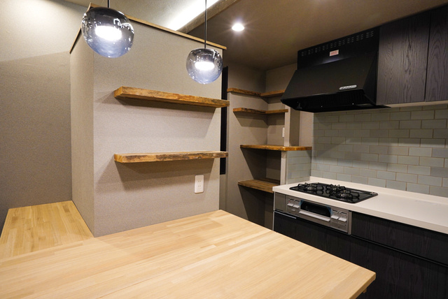 デザイナーズ戸建て上尾のキッチン