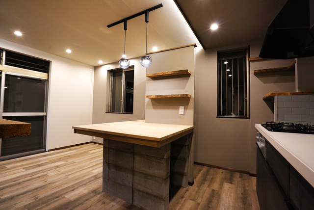 デザイナーズ戸建て上尾のキッチン