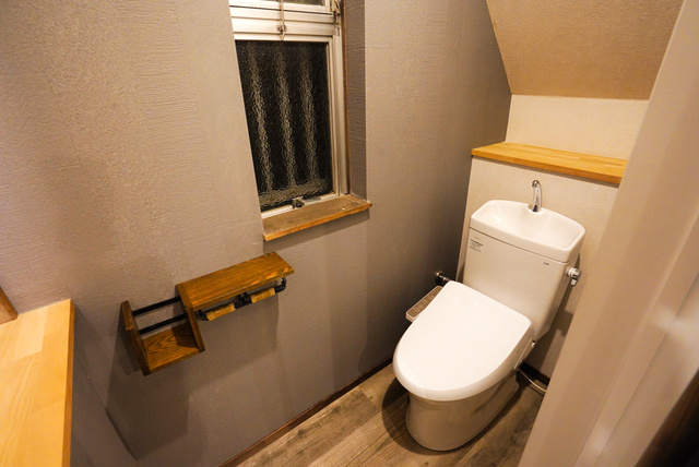 デザイナーズ戸建て上尾のトイレ