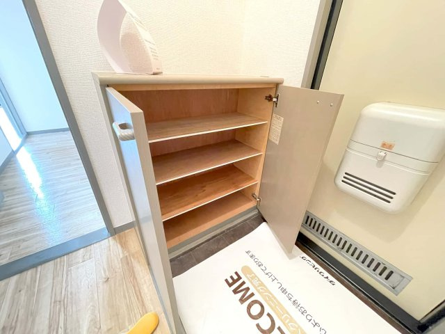 セキネマンションⅡの収納|※同タイプ・別室の写真になります。