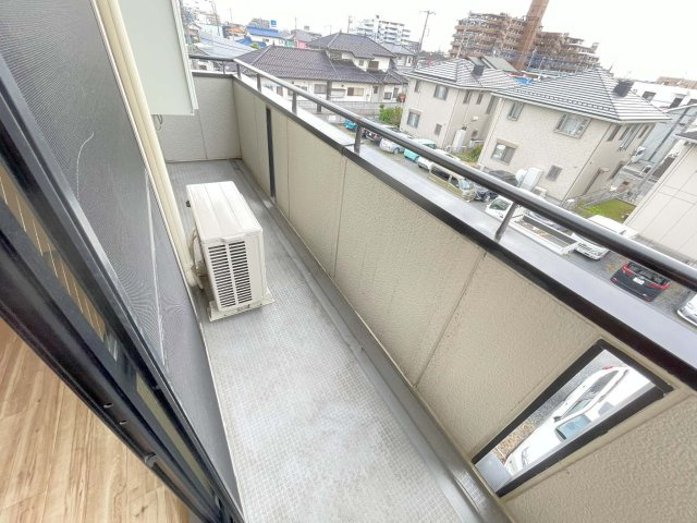 セキネマンションⅡのバルコニー|※同タイプ・別室の写真になります。