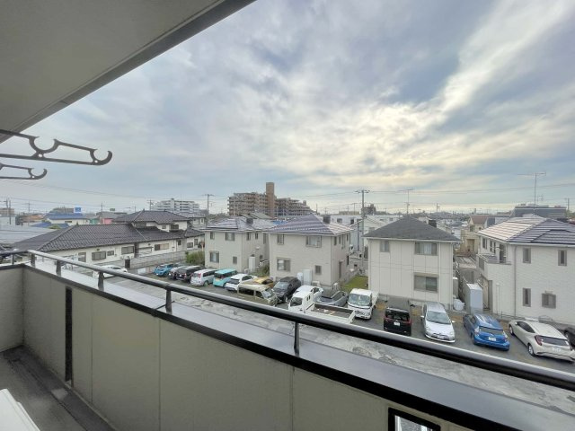 セキネマンションⅡの展望|※同タイプ・別室の写真になります。