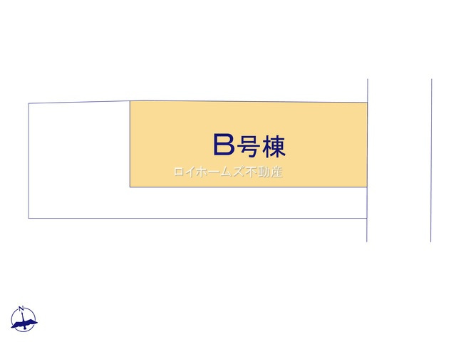 【区画図】 | 名古屋市港区東茶屋１丁目90『仲介料無料』新築戸建て | B号棟