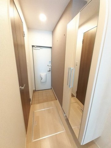 アクアマリンの玄関