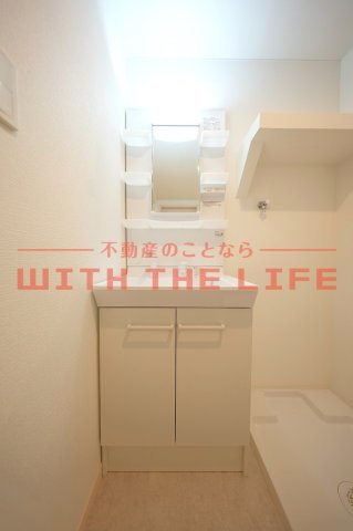 ハレクラニ鳥栖【キャッシュバック対象】の独立洗面台|同施工会社の類似物件の写真です。
※同シリーズ別物件の写真　※現状優先
