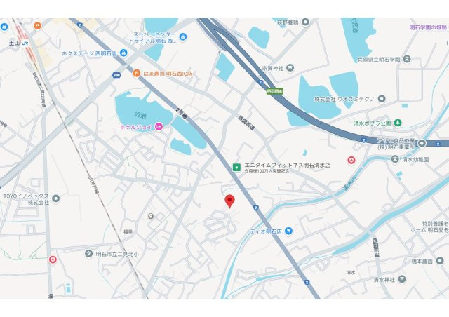 【地図】 | グランプレステージ明石魚住