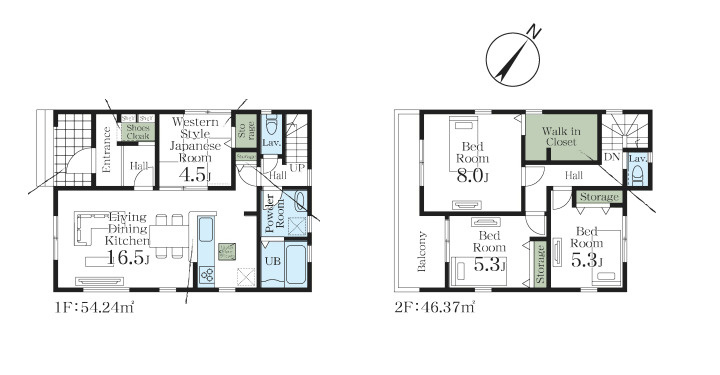 伊奈町中央　新築一戸建て　リーブルガーデン　01