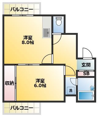 カーサ茗荷谷の間取り