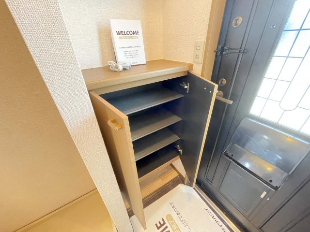 メゾンHOKUSHINの収納|※同タイプ・別室の写真になります。